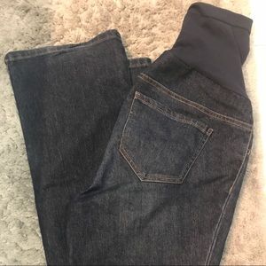 Bootcut maternity jeans